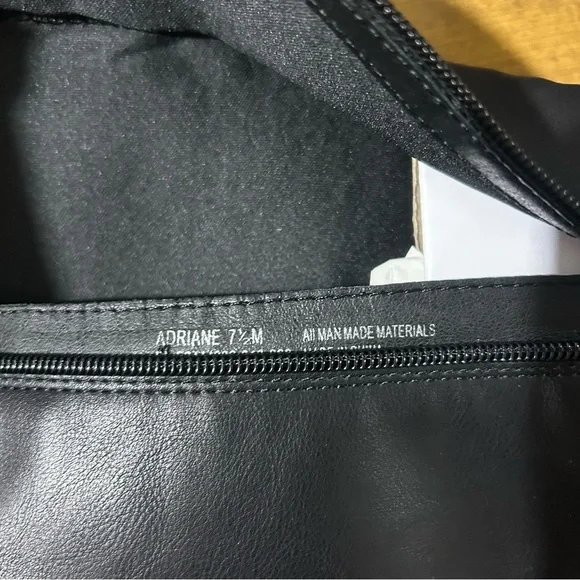 Frye and Co. Adriane Stacked Heel Boots in Black NWT 7.5M - Picture 9 of 9